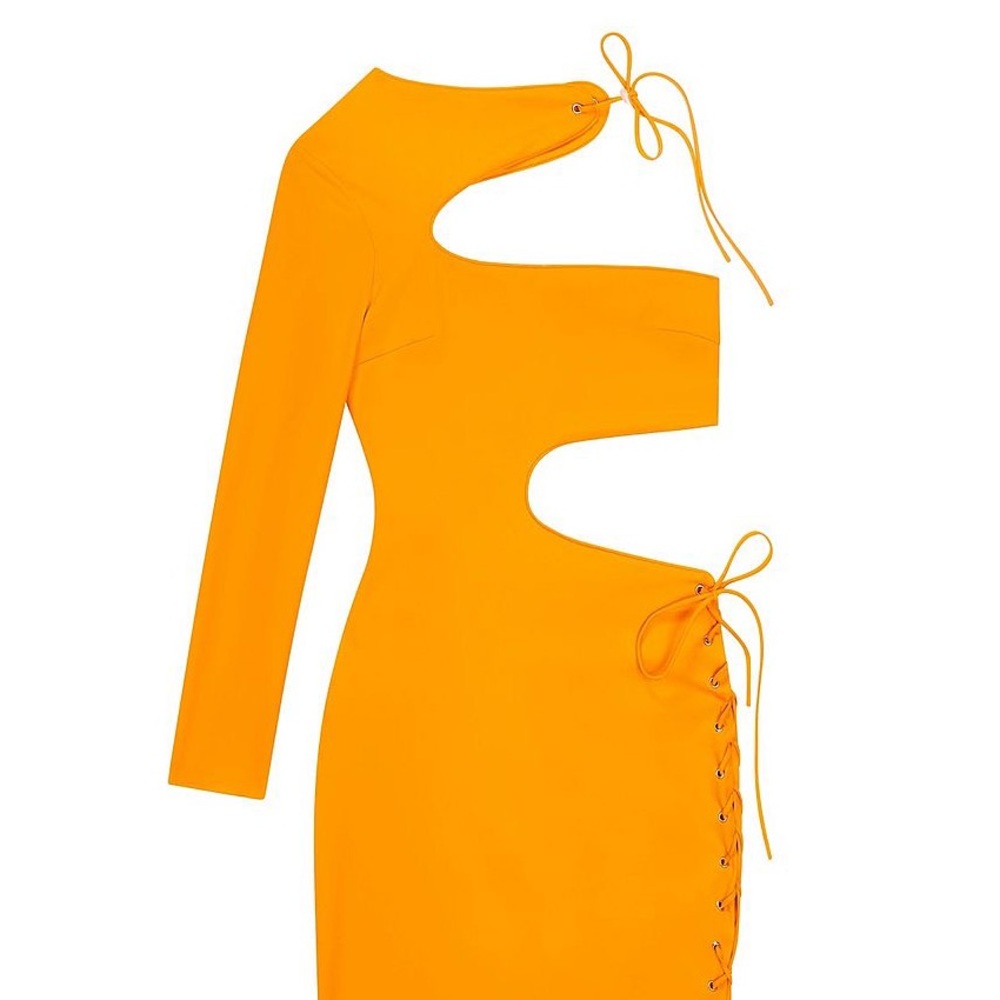 Tyler Mcgillivary ORANGE Holly Dress